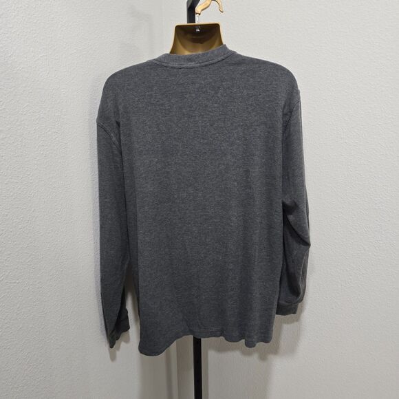 LL Bean Gray Sweater Men XL Knit Academia Cozy Goblincore Classic Preppy Neutral - Picture 4 of 8